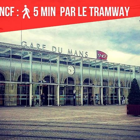 Tramway 9 Jaures Cosy Proche Gare Apartment Le Mans Luaran gambar